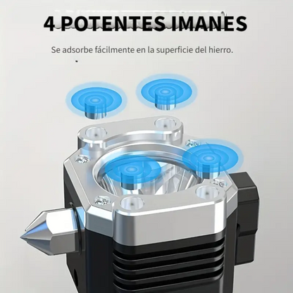 Martillo Linterna LED Táctica 4 en 1