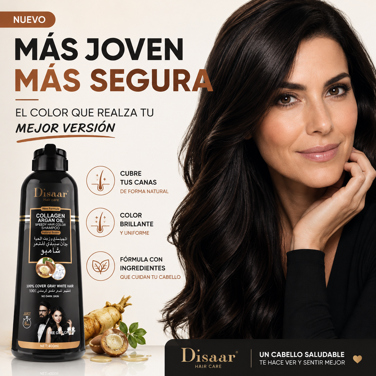 Shampoo pinta Canas Dissar.
